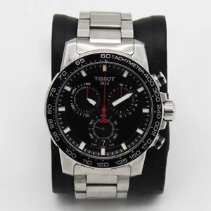 Herren Tissot Supersport schwarzes Zifferblatt gebraucht T125.617.11.051.00 - Bild 1 von 6
