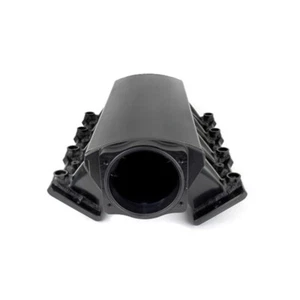 Aluminum 102mm Intake Cathedral Port Low Profile LS1 LS2 LS6 Black Annodized - Picture 1 of 4