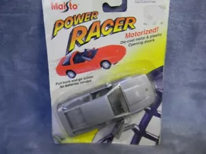 1/43 SCALE VINTAGE 1993 LOTUS ESPIRIT POWER RACER SILVER DIECAST CAR BY MAISTO - Picture 1 of 5