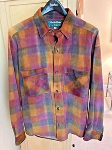 MARCELLO TARATINO MEHRFARBIGES DESIGNER LEDERHEMD/JACKE (MED/LARGE) - Bild 1 von 5