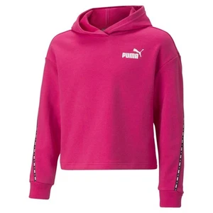 PUMA Power Tape Pullover Hoodie Youth Girls Size 6 Casual Outerwear 67354564 - Picture 1 of 2