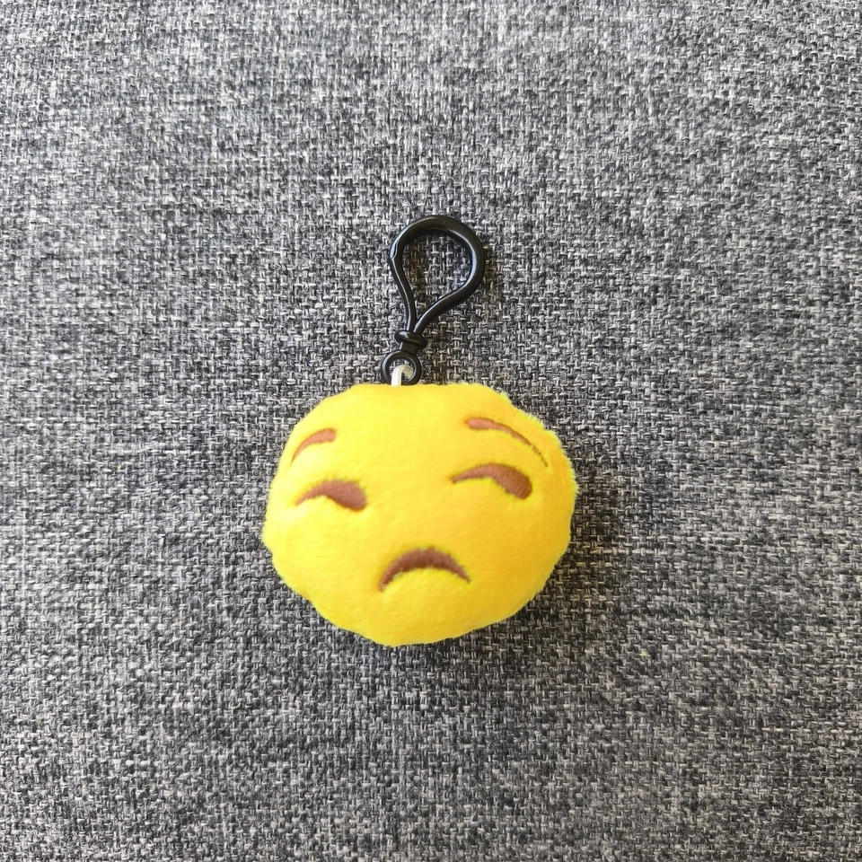 PORTACHIAVI EMOJI EMOTICON FACCINA GADGET ACCESSORI IDEA REGALO CIONDOLO - Immagine 1 di 1