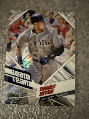2021 Stadium Club Chrome Beam Team #BTC1 Derek Jeter Yankees HOF - Image 1 of 4