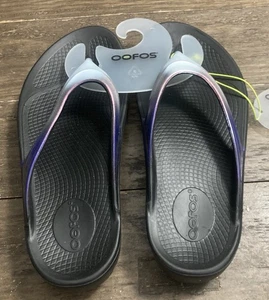 Oofos Oolala Cushioned Recovery Sandals Size 9 Women Color Calypso Brand New! - Picture 1 of 8