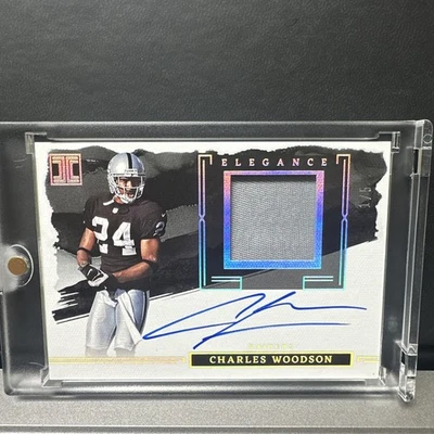 Panini Impecable Charles Woodson 2023 Elegancia En Tarjeta Automático/5 ERP-CWS 1/5 🔥 Foto 1 de 4