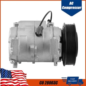 A/C Compressor and Clutch Fit For 2003 2004-2007 Honda Accord 2.4L L4 CO 28003C- - Picture 1 of 13