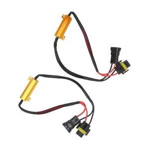Car 2pcs H11 LED Fog Light Decoder 50W 12V Load Resistor Auto Car Headlight - Picture 1 of 22