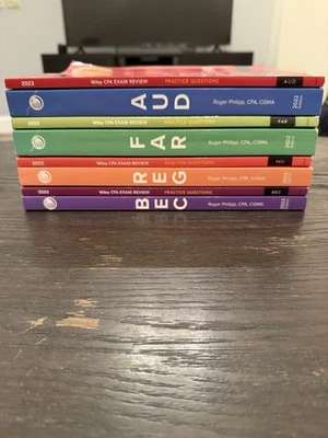 Wiley CPA Exam Review Practice Questions 2023 & UWorld Roger CPA Review 2022 - Image 1 of 4