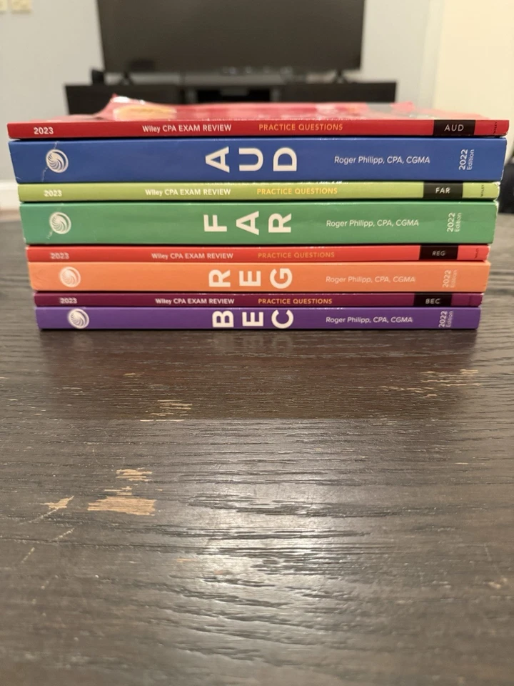 Wiley CPA Exam Review Practice Questions 2023 & UWorld Roger CPA Review 2022 - Image 1 of 4