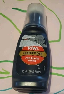 Kiwi Leder Farbe für schwarze Schuhe Schwamm Applikator 2,5 Oz. - Bild 1 von 2