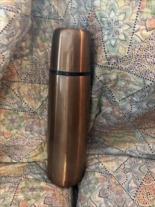 Starbucks Rose Gold Copper Thermos 16 Oz New Travel Hot Or Cold Beverage Classic - Picture 1 of 10