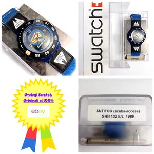 Swatch Scuba Access NOS SHN102 1999 Antifog Vintage Armbanduhr Neu - Bild 1 von 8