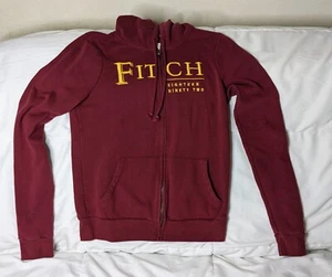 ABERCROMBIE & FITCH Damen Gr. SM Hoodie mit durchgehendem Reißverschluss Vintage Y2K-Stil - Bild 1 von 8