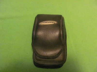 Vintage Samsung soft Camera case Black Compact pouch. 6" X 3". - Image 1 of 4