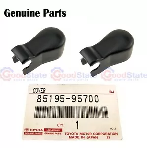 Genuine Toyota LandCruiser FJ40 BJ61 Windscreen Wiper Dust End Cover Set of 2 - Picture 1 of 4