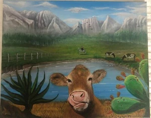 Art Paintings, Original Oil and Acrylic hand painted on Canvas by my self. - Picture 1 of 4