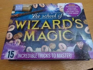 The School Of Wizards Magic 15 Tricks By Top That Publishing Activity Book & Kit - Picture 1 of 7