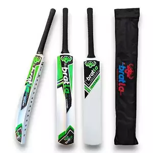Bratla Legend Cricket Bat for Tape Tennis Ball Full Size Men - Picture 1 of 5