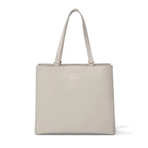 Dagne Dover Allyn Leather Tote Bone Medium NWT $380 - Picture 1 of 10