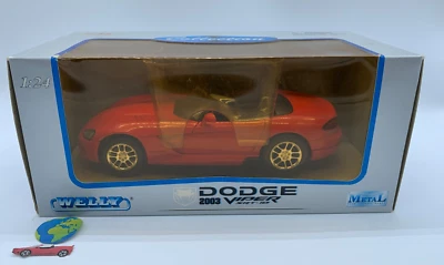 Welly Dodge Viper SRT-10 2003, automodello scala 1:24, vintage (2140) - Immagine 1 di 4