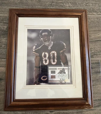 Винтажная футбольная карточка с автографом Бернарда Берриана из Chicago Bears в рамке RC - Изображение 1 из 4