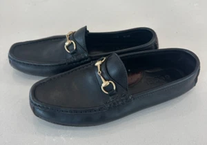 Gucci 1955 Horsebit Accent Leather Loafers Womens 36.5- see photos - Picture 1 of 10