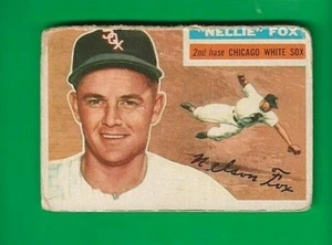 1956 Topps Nellie Fox Chicago White Sox #118 ππ³π₯ Low Grade - Picture 1 of 2
