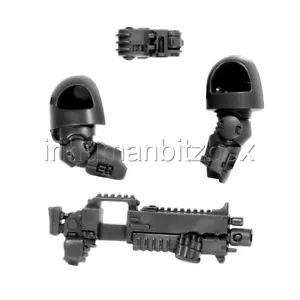 SPHI19 PAIRE BRAS BOLTER HEAVY INTERCESSOR PRIMARIS WARHAMMER 40000 BITZ 8-53à55 - Imagen 1 de 1
