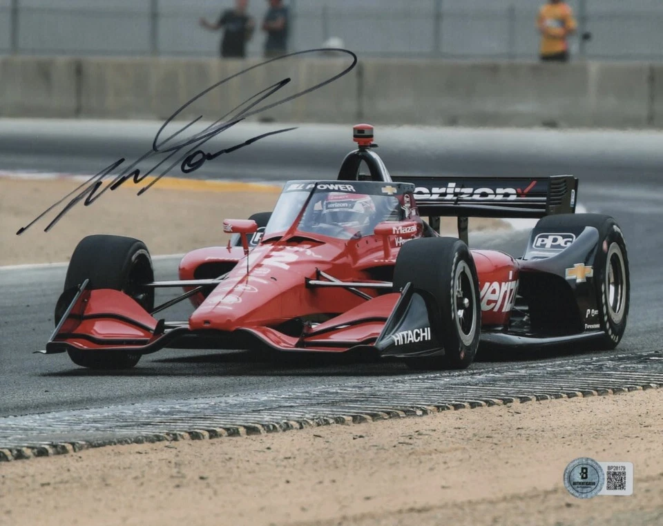 FOTO 8x10 autografiada firmada por Will Power campeón de la Indy 500 certificado de autenticidad Beckett Bas ¡Lo último! Foto 1 de 1