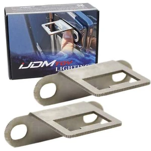 2x Stainless Steel Side Door Fit Bottle Opener Gadget For Jeep Wrangler JK JL JT - Bild 1 von 8