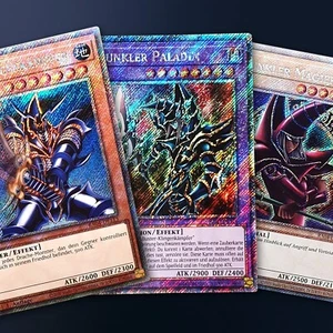 Dunkler Paladin Set Neu! Platinum Secret Rare Yugioh Deutsch 1. Auflage RA04 - Bild 1 von 4