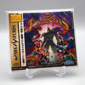 [ SAT ] * NEW - SEALED * FIGHTING VIPERS - 3D Fighter - Sega Saturn JAPAN