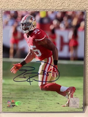 Foto firmada por Eric Reid de los 49ers de San Francisco 8x10 certificado de autenticidad Foto 1 de 4