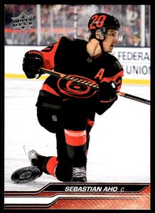 2023-24 Upper Deck Series 1 Sebastian Aho #30