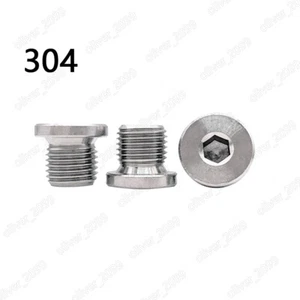 Tapones de tornillo de enchufe hexagonal de acero inoxidable 304 con rosca de tornillo paralelo DIN908 - Imagen 1 de 7