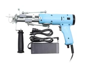 2 in 1 Knitting Tool Electric Tufting Guns Cut Pile Loopes Pile Rug Starters  j - Picture 1 of 8