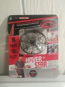 The Original Hover Star 360 Movimiento Controlado OVNI Negro Super Fácil Mando Manual - Imagen 1 de 3
