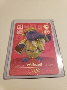 !SUPER VENTA! Tarjeta Amiibo Wendell # 209 Animal Crossing AUTÉNTICA Serie 3 ¡NUEVA! - Imagen 1 de 1
