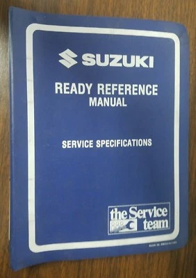 Used Suzuki Service Specs Ready Reference Manual 1991 M 99923-01813-002  OMB3 - Image 1 of 3