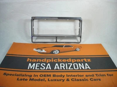 Cadillac Eldorado 1979-1985 bisel de faros cromado #16500582 Foto 1 de 4