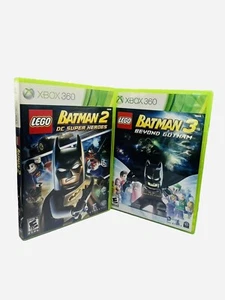 LEGO Batman 2 & 3 Legends Unite Beyond Gotham Xbox 360 Games DC Joker Superman - Picture 1 of 7