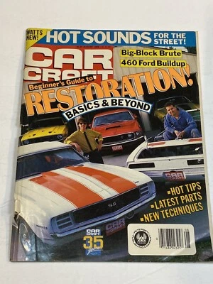 Guía de restauración para principiantes Car Craft agosto 1988 Camerún 1963 1967 Corvette Cutlass Foto 1 de 2