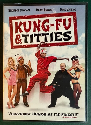 Kung Fu & Titties (DVD) rare comedy, Bronson Pinchot FACTORY SEALED, Ohio seller - Image 1 of 4