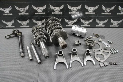 1998 1999 KTM 125 200 SX OEM TRANSMISSION TRANNY GEARBOX GEARS SHIFT FORKS GOOD! - Image 1 of 4