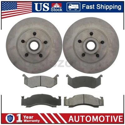 Pastilha de freio rotor de freio dianteiro 3 peças para Chrysler New Yorker 7.2L 1974 - 1978 - Imagem 1 de 4