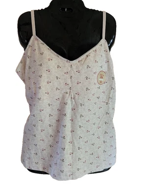 Womens New Top Babydoll Plus Size 18-20W Y2K 90s Coquette Feminine Dainty Floral - Image 1 of 4