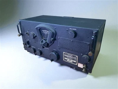 Receptor de rádio Signal Corps BC-348-R, rádio amador aeronave militar Segunda Guerra Mundial, não testado - Imagem 1 de 4