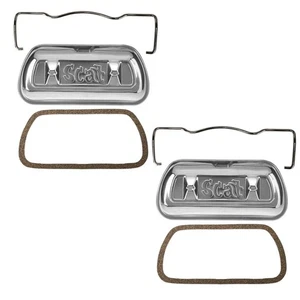 Cubiertas de válvula de acero inoxidable VW SCAT 1960-1979 1200cc-1600cc - Imagen 1 de 6