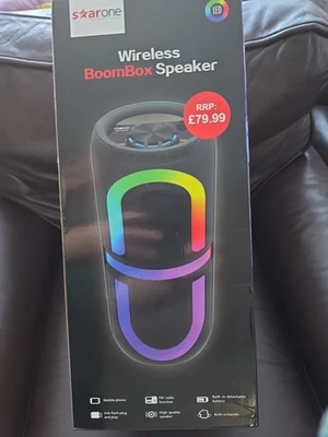 Starone Wireless Boombox Speaker Brand New ✨️ - Image 1 of 4