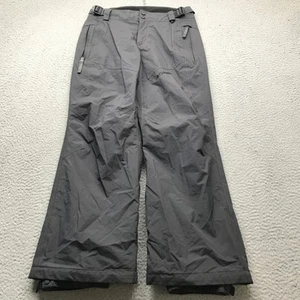 Columbia Omni Tech Snow Board Pants Boys Size 14/16 Pocket Gray - Picture 1 of 14